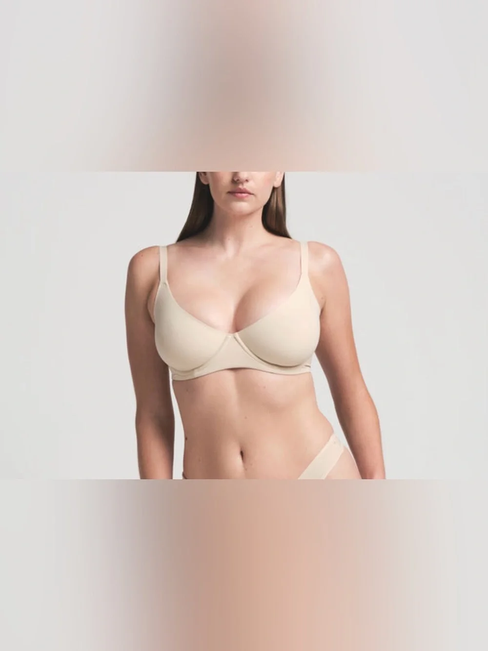 SKIMS Fits Everybody Unlined Demi Bra